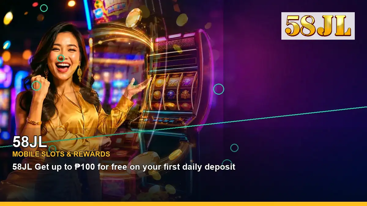 58JL left close-up play phone mobile casino games highlighting mobile-friendly casino play